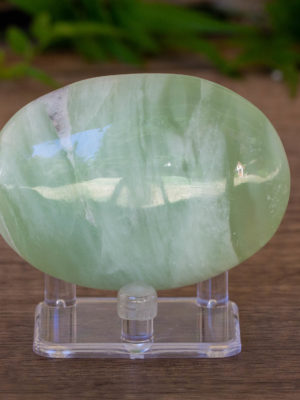 green jade palm stone salted moon rocks