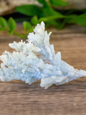 blue aragonite raw cluster salted moon rocks