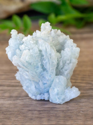 blue aragonite raw cluster salted moon rocks