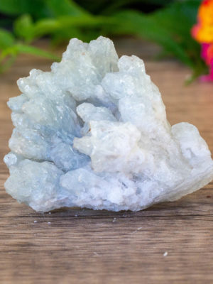blue aragonite raw cluster salted moon rocks