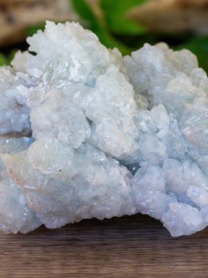 blue aragonite raw cluster salted moon rocks