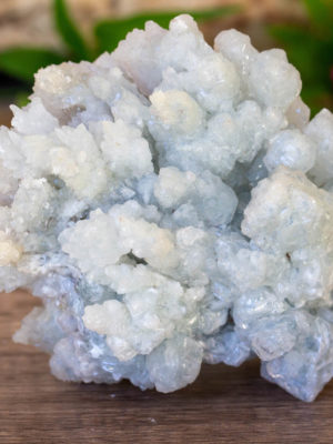 blue aragonite raw cluster salted moon rocks