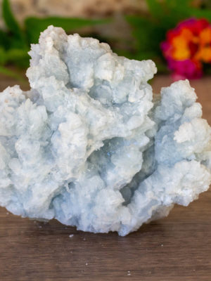 blue aragonite raw cluster salted moon rocks