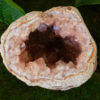 pink amethyst geode salted moon rocks