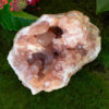 pink amethyst geode salted moon rocks