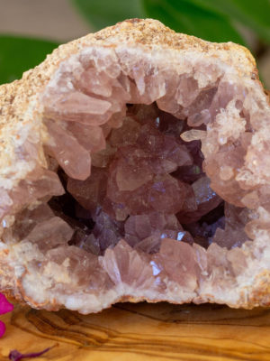 Pink Amethyst Geode