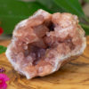 pink amethyst geode salted moon rocks