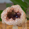 pink amethyst geode salted moon rocks