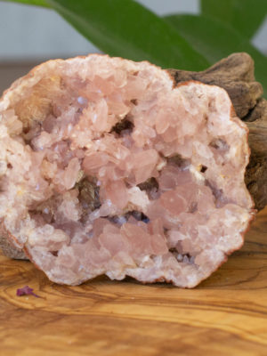 pink amethyst geode salted moon rocks