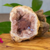 pink amethyst geode salted moon rocks