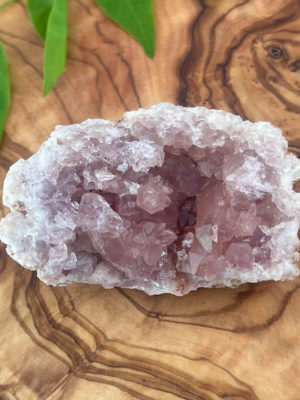 pink amethyst geode salted moon rocks