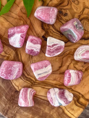 rhodochrosite tumble salted moon rocks