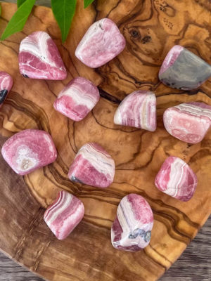 rhodochrosite tumble salted moon rocks