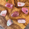 rhodochrosite tumbles salted moon rocks