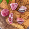 rhodochrosite tumbles salted moon rocks