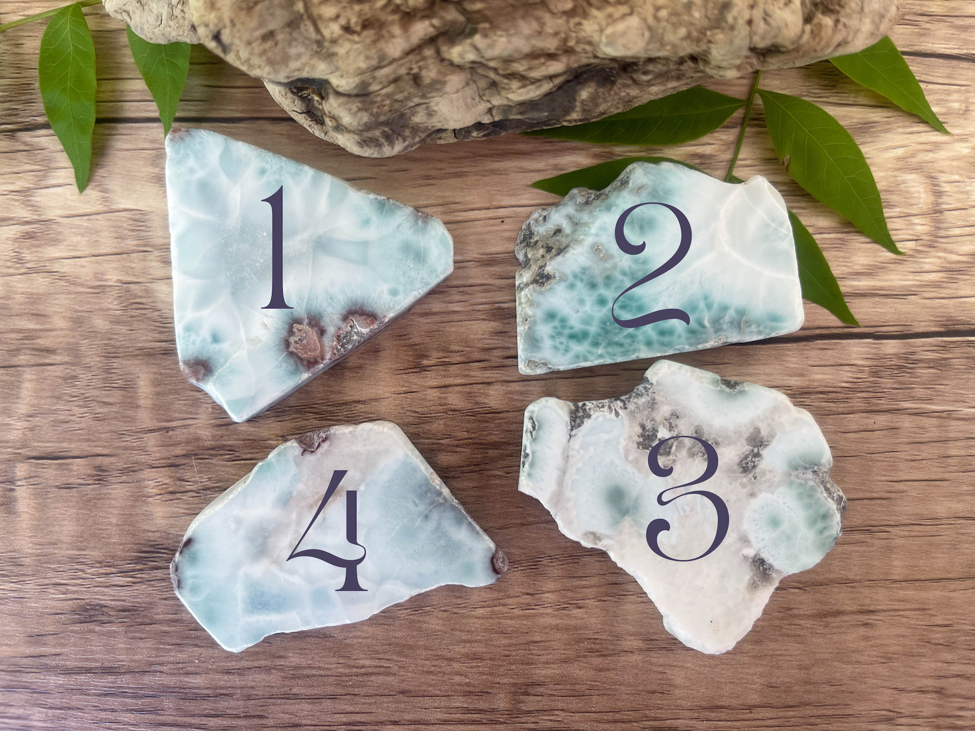 larimarset2 copy Larimar slabs salted moon rocks