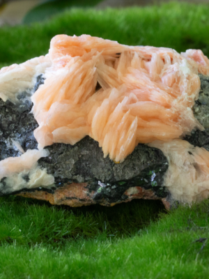 Cerussite Cluster Orange Blades